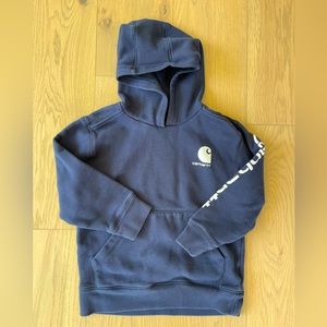 Navy Carhartt hoodie
